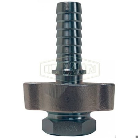 Dixon Boss Ground Joint Coupling, 1/4 in Nominal, FNPT End Style, Steel, Domestic GF1